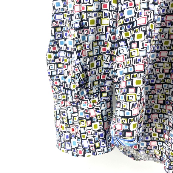 Robert Graham Geometric Multicolor Shirt - Picture 3 of 8